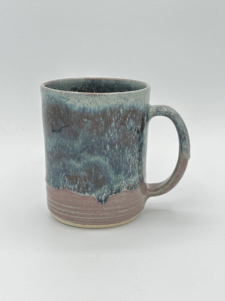 Purple denim mug