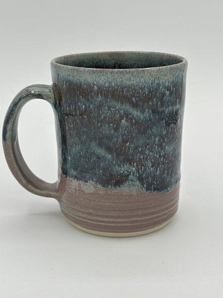 Purple denim mug