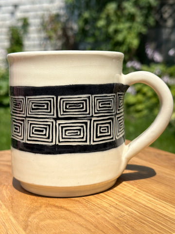 Cretan motif mug